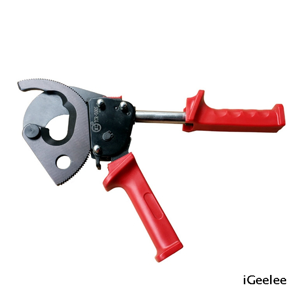 Manual Ratchet Cable Cutter TCR-500S with High Transmission Ratio Requires Little Power