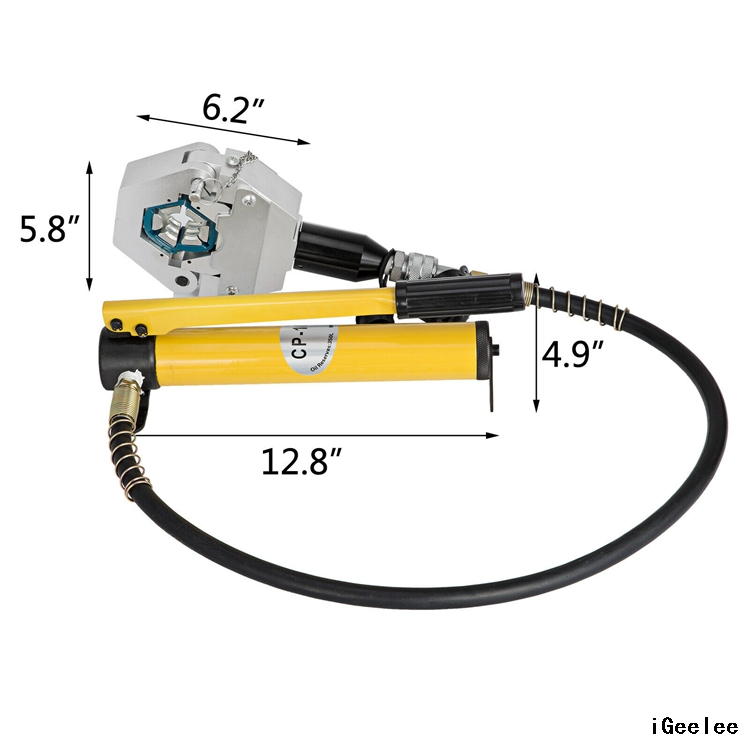 Separable Hydraulic Hose Crimping Tool IG-7842S Hand Operated Hydraulic Hose Crimping Tool