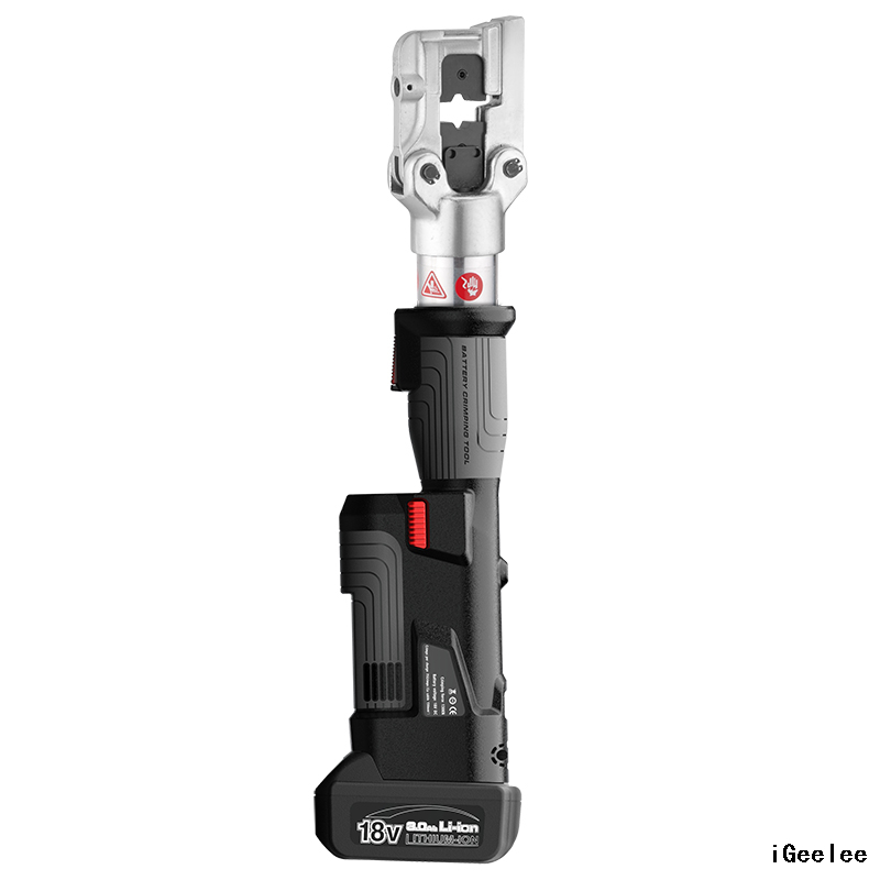 Portable Battery Cable Crimper PZ-240 with Li-ion Battery,for Cable of 16,25,35,50,70,95,120,150,185,240mm2
