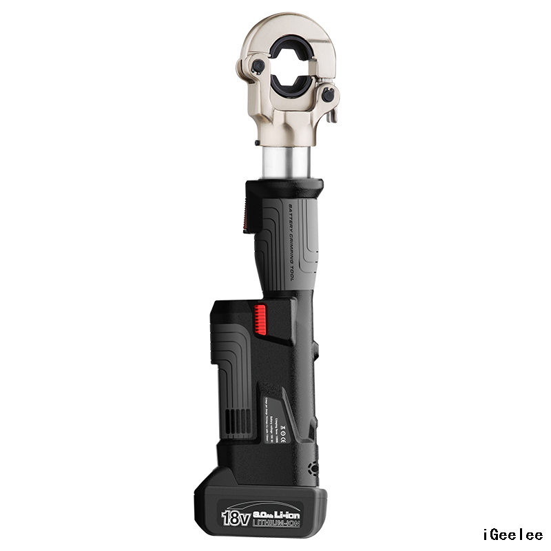 PZ-300 Mini Battery Operated Hydraulic Crimper or 16-300mm2 Cable Use,crimping Cable Lug 