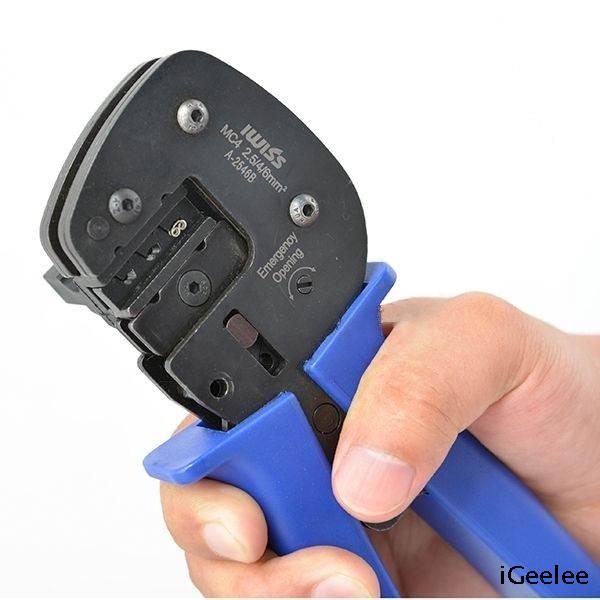 A-2546B MC4 Crimping Tool for Solar Photovoltaic MC4 Connectors