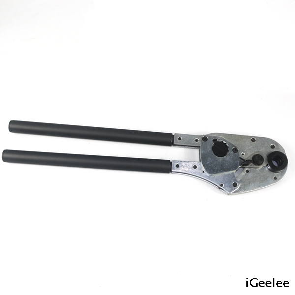 Ratchet Clamping Tool JT-1626 with Intercheable Dies for Pressing Different Sized of Pipes