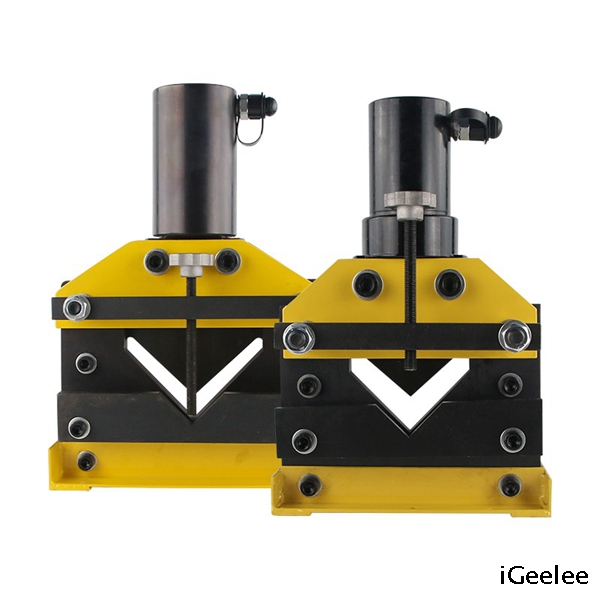 Hydraulic Angle Iron Cutting Tool CAC-75/110 with Cutting Force of 200/300KN, Has The Advantage of Quick Cutting, No Scrap Iron, Smooth Surface of Cutting Flat