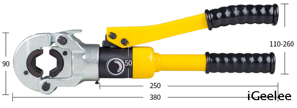 Hydraulic Pipe Pressing Tool IG-1632 for Crimping Range of 12-32mm Pipes 