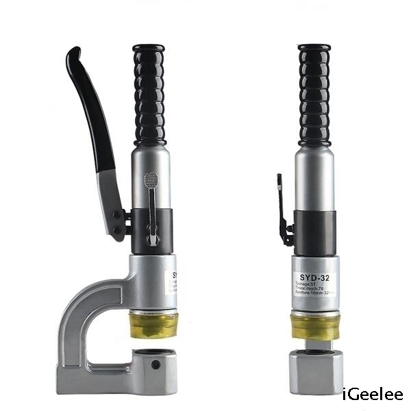 Portable Hydraulic Cable Bridge Hole Punch Tools 10-32mm SYD-32