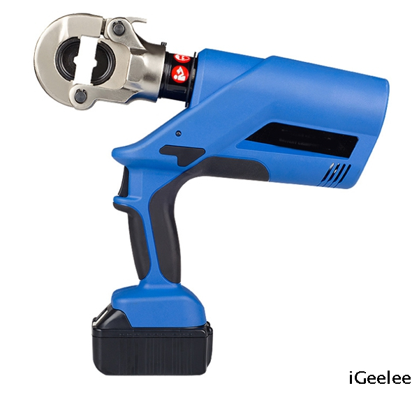 Electric Hydraulic Power Crimping Tool EZ-300 for Terminals Range Up To 300mm2, Head Rotates 350°