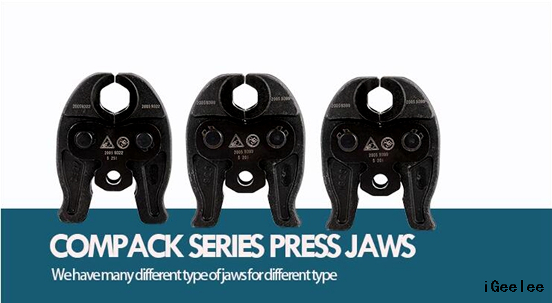 PZ-1930 Mini Pex Pressing Tools with Changeable Dies for Copper, Stainless Pipe Use 