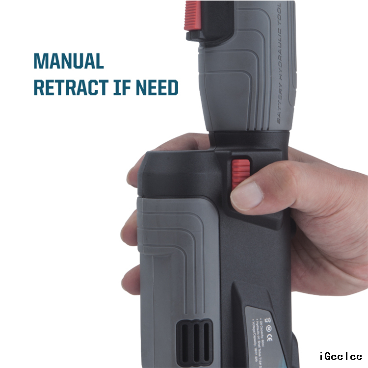 PZ-4523 Battery Axial Press Tool for Air Conditioning Pipe Connecting Range 6.35-38.1mm