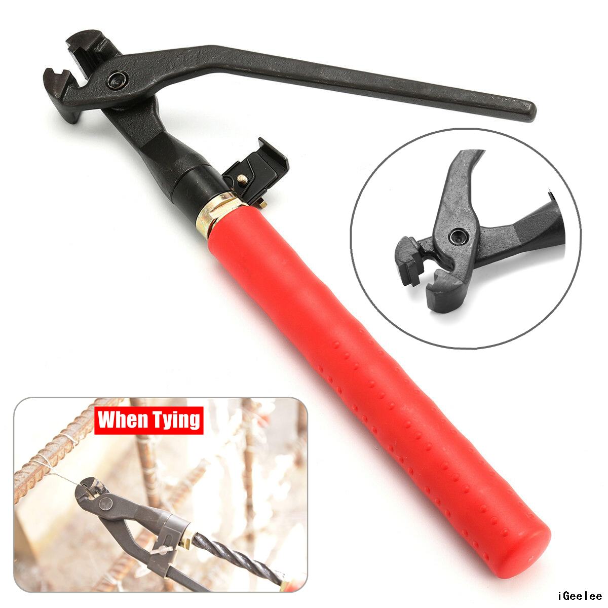 IG-60G Manual Rebar Tying Tool Can Attach with Single,double Or Triple Steel Wires for Φ0.8/1/1.2/1.5mm